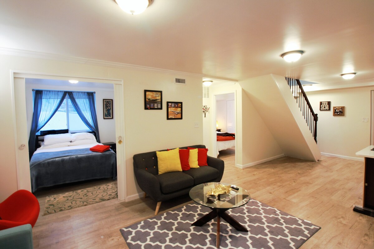 Otis 3304 Bsmnt · NE DC LUX 2BR New Stylish Modern Sunny lowerApt