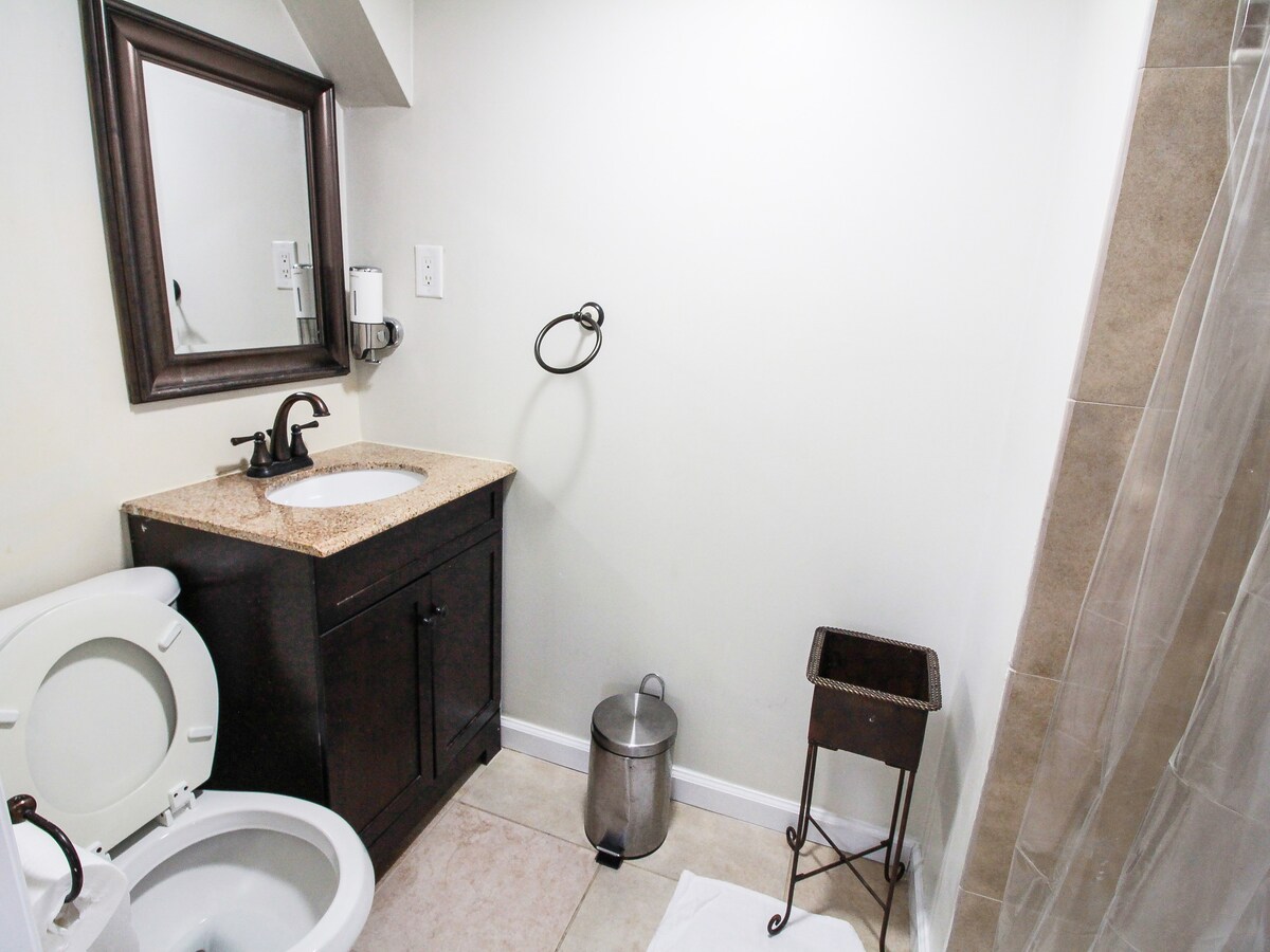 stand shower  bathroom 