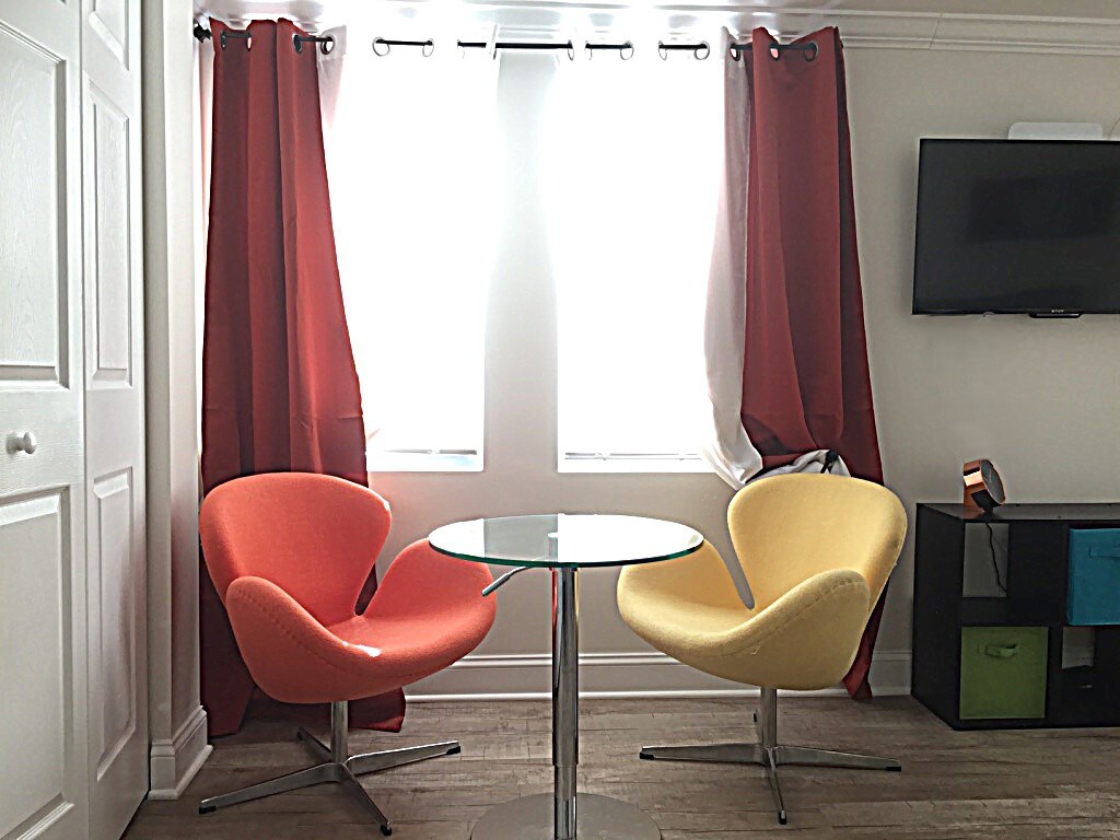 Dining/office corner
