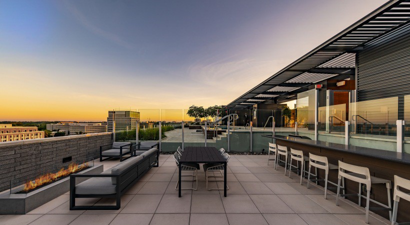 Shared amenities ~Rooftop