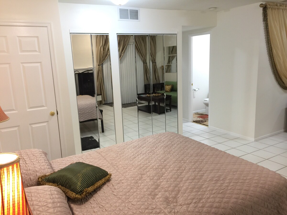 2 closets. A lot of storage and closet space 